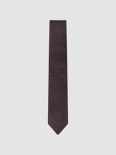 Reiss | Polka Dot Silk Tie in Burgundy