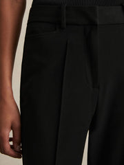Reiss | Petite Flared Suit Trousers in Black