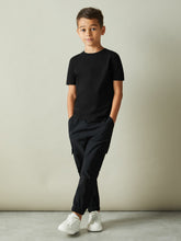 Reiss | 9-13 yrs Crew Neck T-Shirt in Black