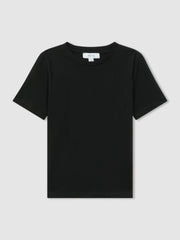 Reiss | 9-13 yrs Crew Neck T-Shirt in Black