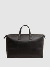 Reiss | Leather Holdall in Chocolate