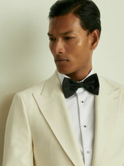 Reiss | Grosgrain Silk Bow Tie in Black