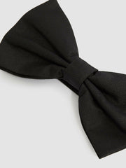 Reiss | Grosgrain Silk Bow Tie in Black