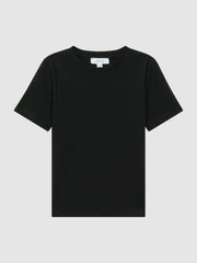 Reiss | 3-9 yrs Crew Neck T-Shirt in Black