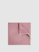 Reiss | Polka Dot Silk Pocket Square in Pink
