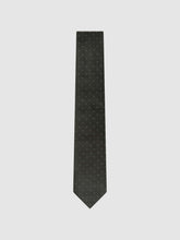 Reiss | Polka Dot Silk Tie in Dark Green