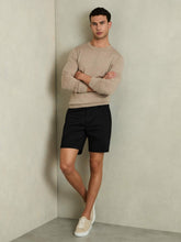 Reiss | Short Length Casual Chino Shorts in Black