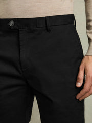 Reiss | Short Length Casual Chino Shorts in Black