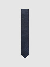 Reiss | Polka Dot Silk Tie in Navy