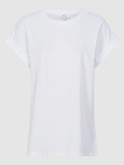 Reiss | Cotton-Jersey Crew Neck T-Shirt in White