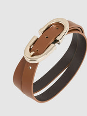 Reiss | Horseshoe Belt in Tan