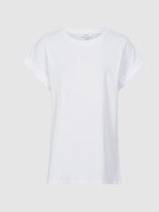 Reiss | Cotton-Jersey Crew Neck T-Shirt in White