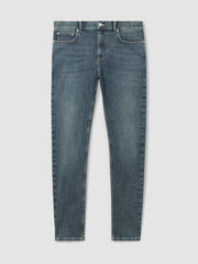 Reiss | Skinny-Fit Jeans in Washed Indigo Grey Cast