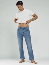Reiss | Straight-Leg Jeans in Mid Blue Wash
