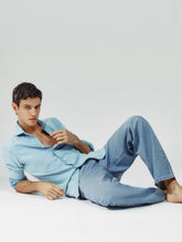 Reiss | Loose-Fit Jeans in Light Blue Wash