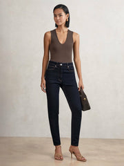 Reiss | Petite Skinny Jeans in Dark Blue