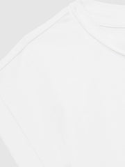 Reiss | 4-9 yrs Cotton-Jersey Cropped T-Shirt in White
