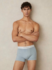 Reiss | Stretch-Cotton Boxers 3 Pack in Blue Multi