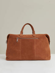 Reiss | Suede Holdall in Light Tan