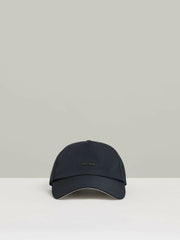 Reiss | Logo Lettering Baseball Cap in Navy
