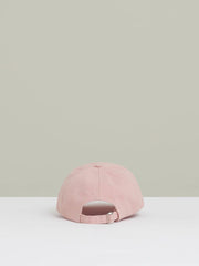 Reiss | Cotton Logo-Embroidered Baseball Cap in Washed Pink