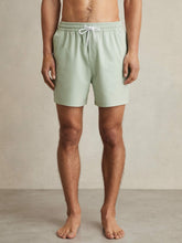 Reiss | Drawstring Swim Shorts in Mint Green
