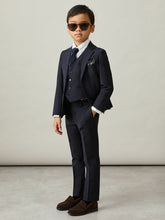 Reiss | 9-13 yrs Wool Blend Waistcoat in Navy