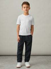 Reiss | 3-9 yrs Cotton Crew-Neck T-Shirts 3 Pack in White