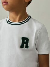 Reiss | 9-13 yrs Cotton Letter Patch T-Shirt in White