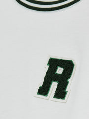 Reiss | 9-13 yrs Cotton Letter Patch T-Shirt in White