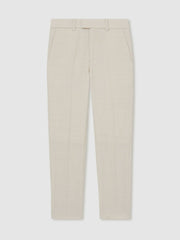 Reiss | 3-9 yrs Slim-Fit Trousers With Wool in Stone