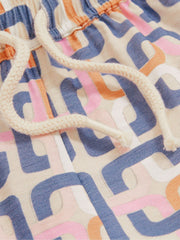 Reiss | 9-13 yrs Geometric Chain Print Shorts in Multi
