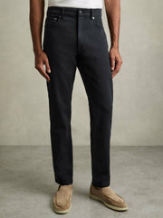 Reiss | Cotton-Stretch Slim-Fit Jeans in Navy