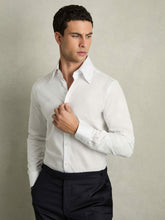 Reiss | Regular-Fit Cotton Pin-Collar Shirt in White