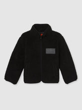 Reiss | 13-14 yrs Unisex Fit McLaren F1 Team Embroidered Fleece Jacket in Black