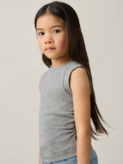 Reiss | 9-13 yrs Ruched Vest Top in Grey