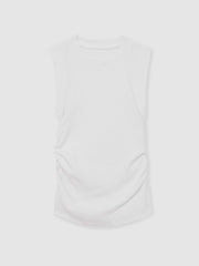 Reiss | 13-14 yrs Ruched Vest Top in White
