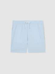 Reiss | Drawstring Swim Shorts in Soft Blue