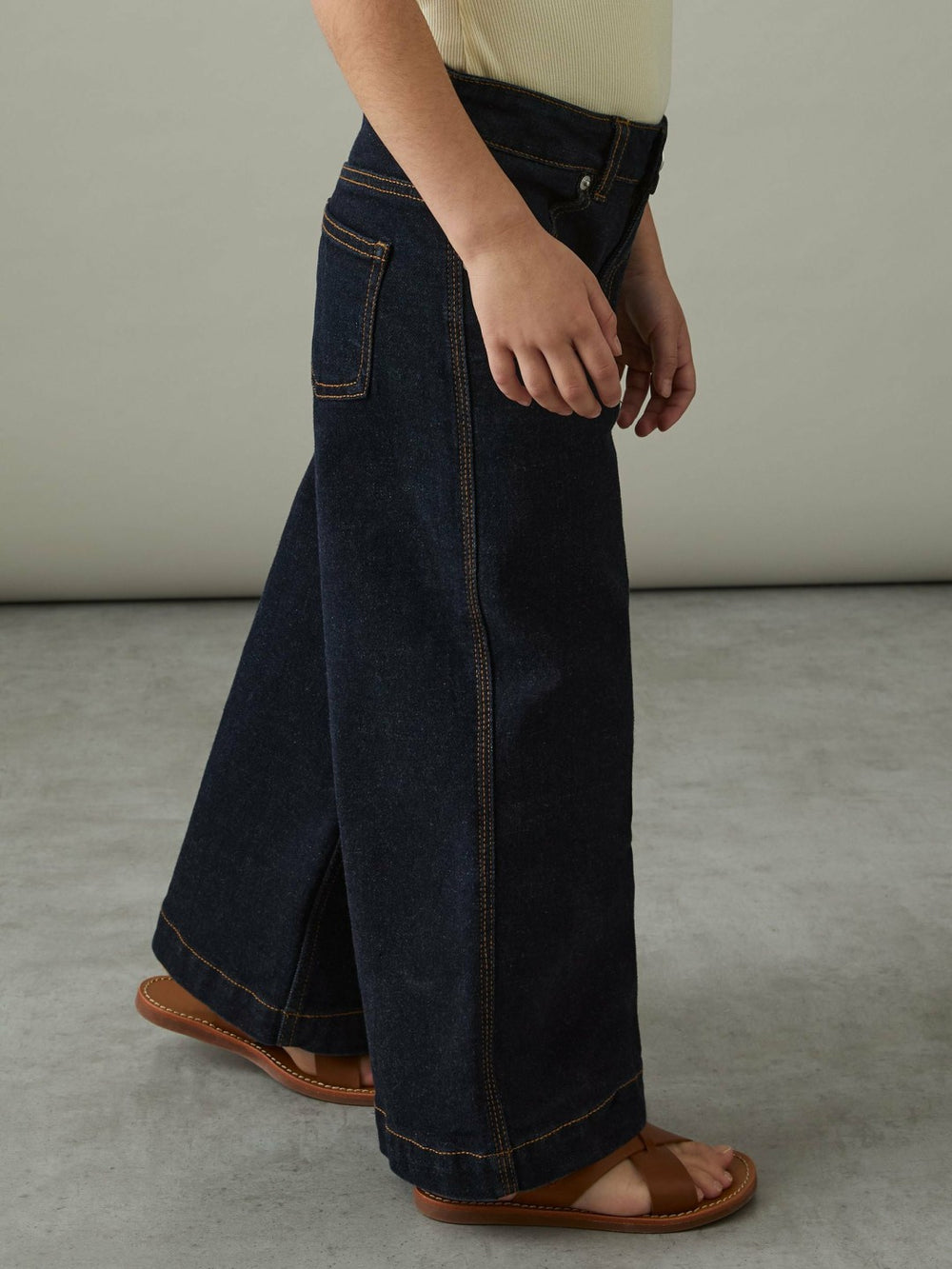 Reiss | 9-13 yrs Wide-Leg Jeans in Indigo