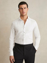 Reiss | Slim Fit Cotton Dinner Shirt in White