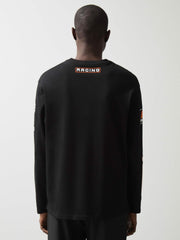 Reiss | McLaren F1 Team Cotton Logo T-Shirt Unisex Fit in Black