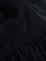 Reiss | Wool and Cashmere Scarf in Navy