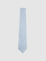 Reiss | Polka Dot Silk Tie in Light Blue