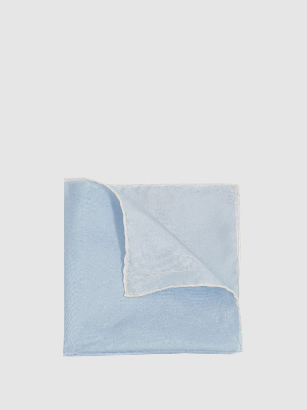 Reiss | Ceremony Light Blue Silk Pocket Square