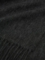 Reiss | Wool and Cashmere Scarf in Charcoal