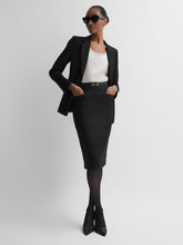 Reiss | Petite Tailored Pencil Skirt in Black