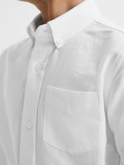 Reiss | 13-14 yrs Button Down Oxford Shirt in White