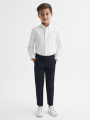 Reiss | 9-14 yrs Button Down Oxford Shirt in White