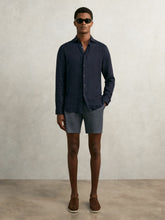 Reiss | Short Length Casual Chino Shorts in Airforce Blue