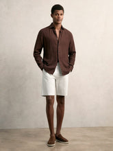 Reiss | Cotton Chino Shorts with Stretch in Chalk
